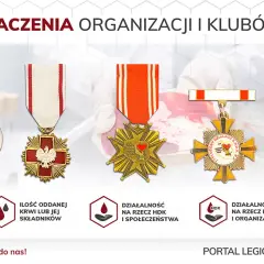 Wszystkie odznaczenia HDK - poznaj wymagania krwiodawcy do odznak PCK