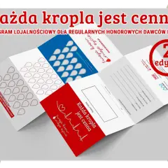 Jakie nagrody i kropelki czekają na dawców krwi - system wymiany punktów