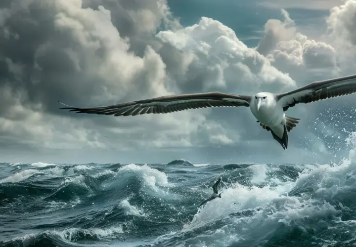 Wędrowny albatros - życie i środowisko fascynującego ptaka