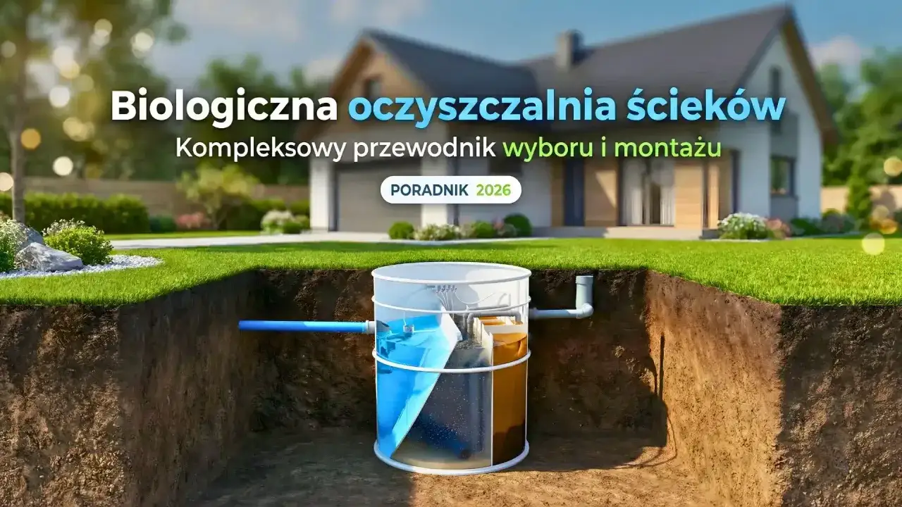 Przekrój przydomowej oczyszczalni ścieków. Dowiedz się, ile kosztuje budowa przydomowej oczyszczalni ścieków i jak wybrać najlepszą.